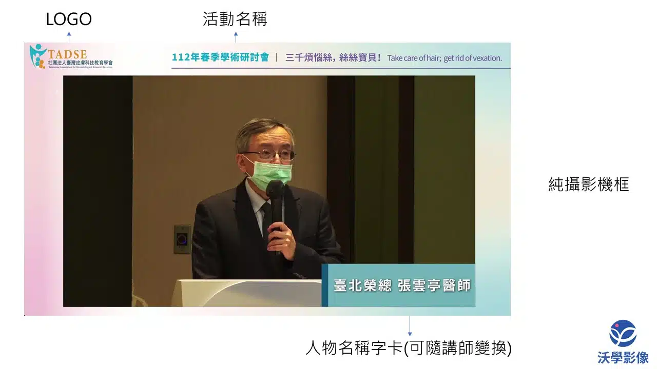直播字卡設計 直播廠商 直播服務