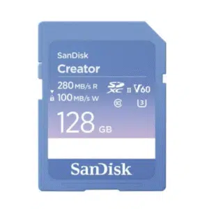 SanDisk Creator SD UHS-II SD 128GB V60 記憶卡